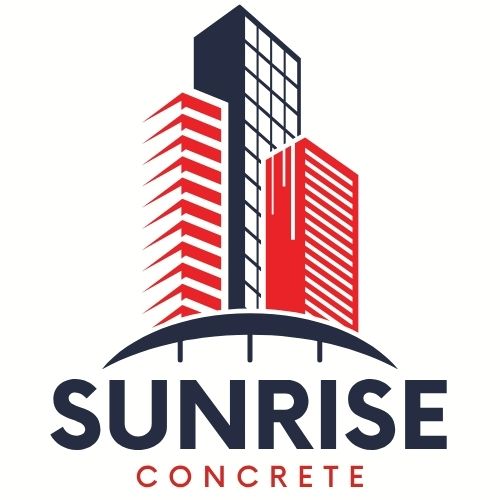 RightOnTime Sunrise Concrete logo